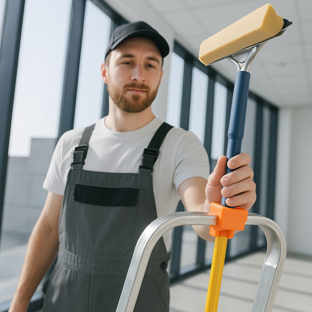Reinigung nach Malerarbeiten